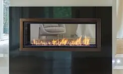 Monessen 48 Inch Artisan Vent Free See Through Linear Gas Fireplace (Indoor/Outdoor) - IPI Pilot