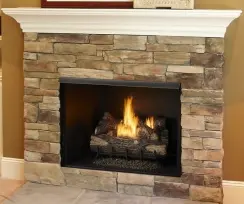 Monessen 36 Inch Exacta Circulating Clean Face Vent Free Gas Fireplace Firebox