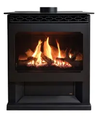 DS Stoves 28 Inch Dawn Series Direct Vent Gas Heating Stove - Millivolt Pilot