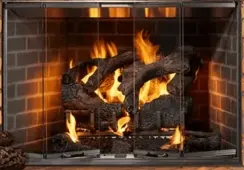 Outdoor Lifestyles 42 Inch Cottagewood Outdoor Wood Burning Fireplace
