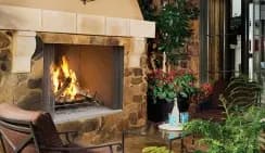 Superior WRE4542 Custom Series 42 Inch Paneled Outdoor Wood-Burning Fireplace