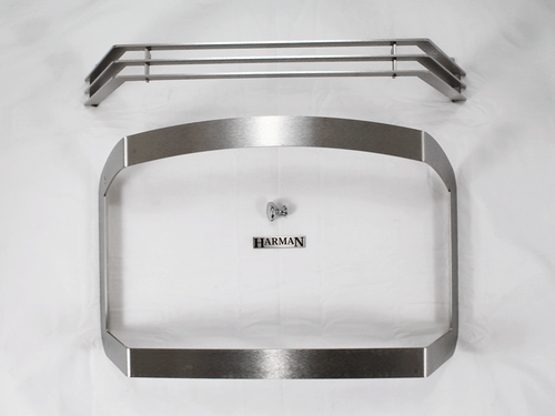 Harman Advance Leaf Trim Kit - Brushed Stainless Steel (1-00-08735-7)