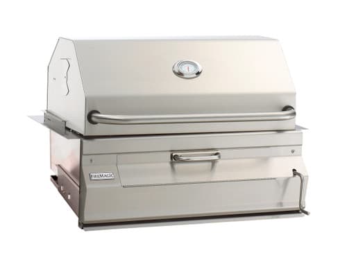 Fire Magic 24" Built-In Stainless Steel Charcoal Grill (12SC01CA)