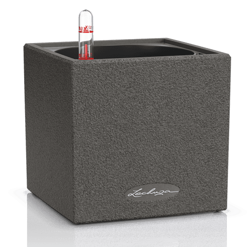 Lechuza CANTO Stone 14 - Graphite Black (13472)