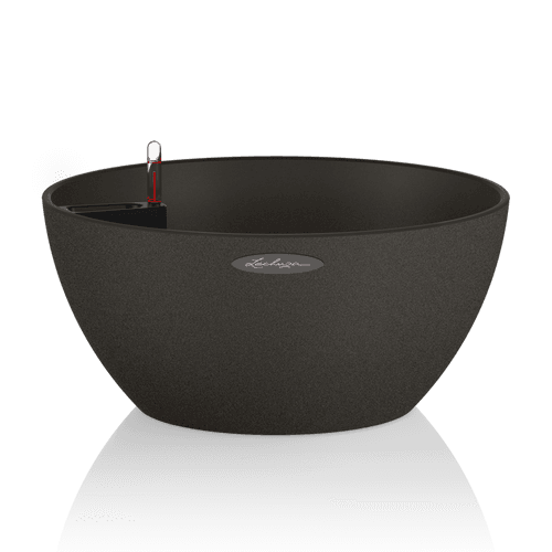 Lechuza CUBETO Stone 30 Planter - Stone Gray (13832)