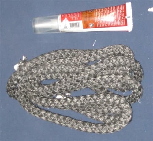 Breckwell, King & US Stove 5/8" Door Rope Gasket Kit (15-1018)