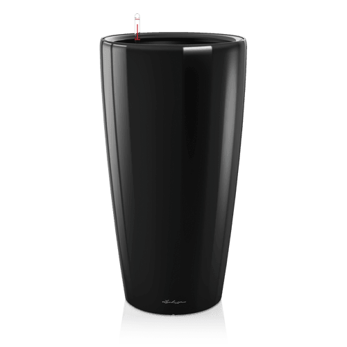 Lechuza RONDO 32 - High-Gloss Black (15789)