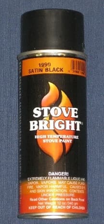 Stove Bright Touch Up Paint - Satin Black (1990)