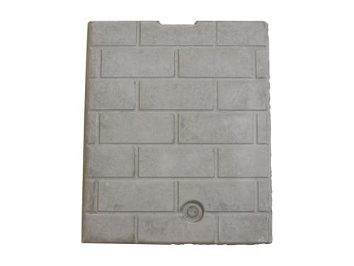 Majestic & Monessen Left Side Firebrick - White (20007493K)