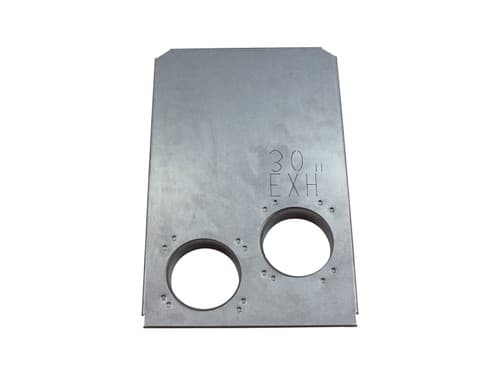 Heat N Glo & Quadra-Fire Termination Plate Assembly (2201-012)