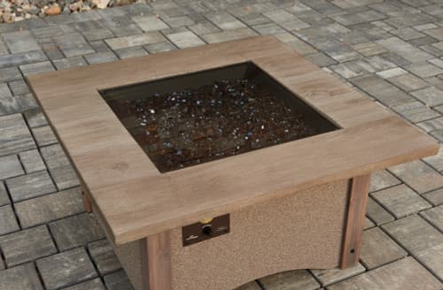 24" x 24" Grey Glass Burner Cover (2424GGC)