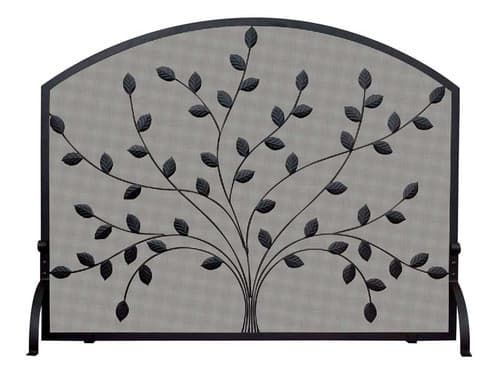Spreading Leaf Wrought Iron Screen (2692SH)