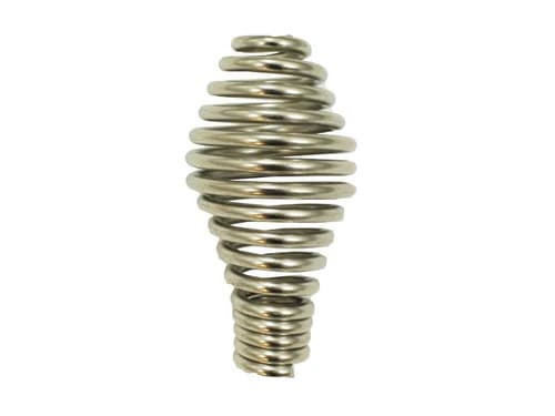 Black Bart 1/2" x 3 1/2" Nickel Spring Handle (2SH12N)