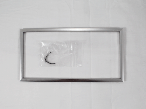 Harman Tile Frame - Brushed Stainless (3-43-06729-7)