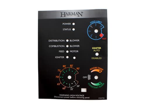 Harman Control Board Label (3-90-07766)