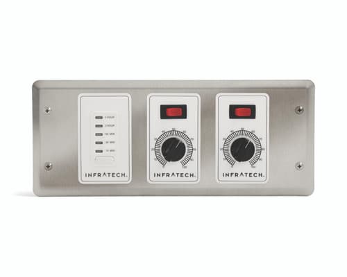 Infratech 2 Zone Analog Control with Digital Timer (30-4046)