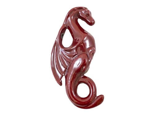 Vermont Castings Warming Shelf Dragon Bracket - Bordeaux (30006690A)