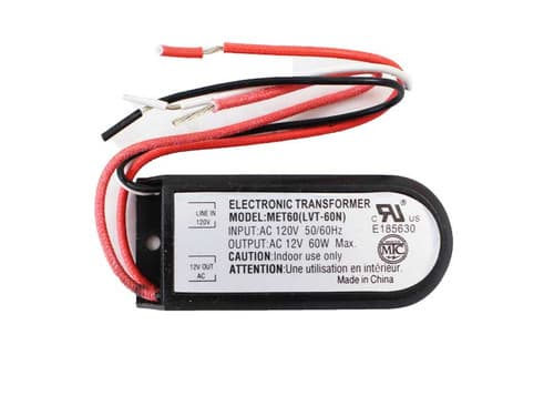 Kingsman & Marquis 12V Transformer MET60-1 (3927ZDV-P601)