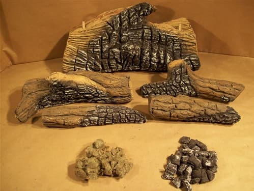 Enviro Sienna Log Set w/Embers (50-1114)