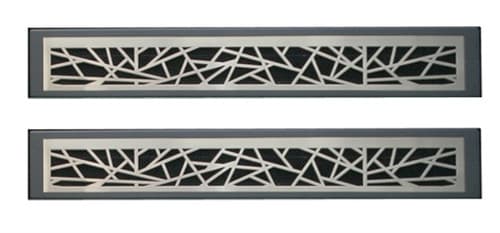 Enviro DV36 Brushed Nickel Frost Inset (50-1195)