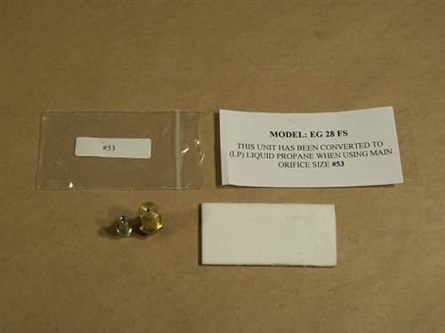 Enviro EG28 Conversion Kit - LP (50-1431)