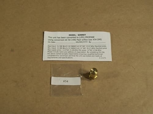 Enviro Sonnet Conversion Kit - LP (50-1446)