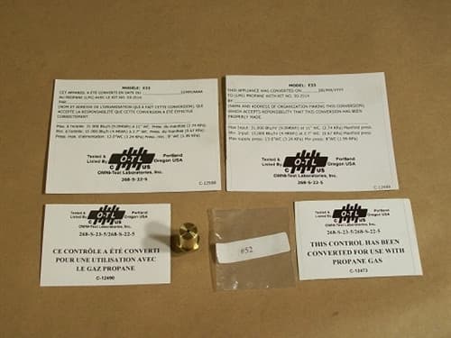 Enviro E33 Log Burner Conversion Kit - NG (50-2518)