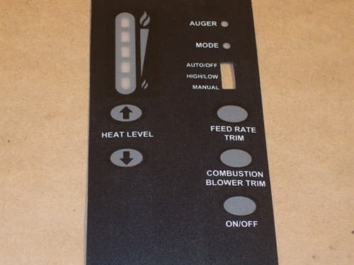 Enviro & Vista Flame Control Panel - Decal Only (50-2730)
