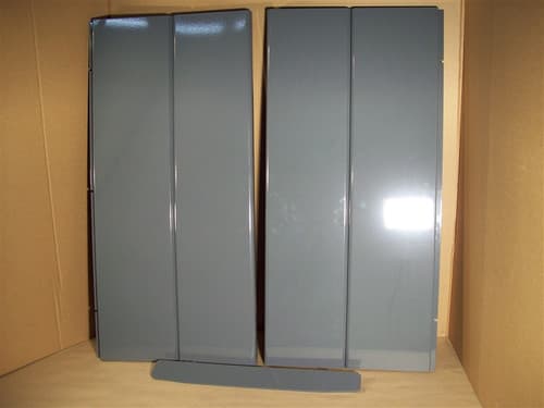 Enviro P4 Side Panels with Ash Pan Lip - Modern Grey (50-3122)