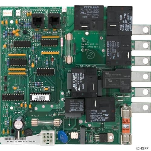 BWG Jacuzzi H136 PCB Analog Circuit Board w/ Phone Plug (51424)