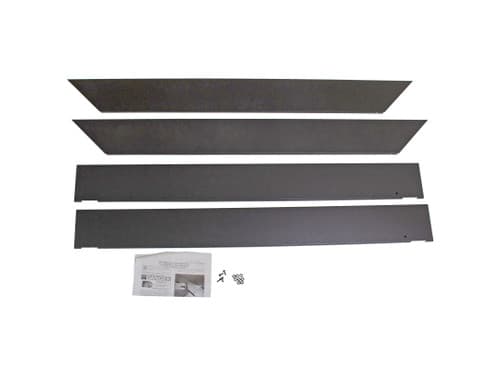 Heat N Glo & Majestic 4 Sided Trim Kit - Black (550-TRIM4-BK-B)