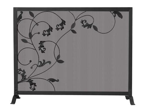 Black Screen Flowing Leaf Design (6560SH)