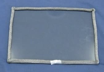 Quadra-Fire Door Glass Assembly w/Gasket (7010-017)
