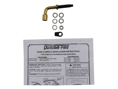 Quadra-Fire Side Panel Assembly - Right (7033-037)