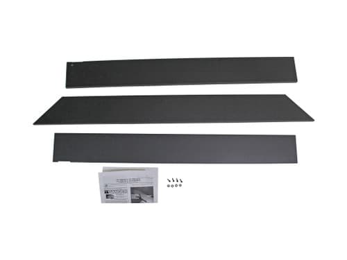Heat N Glo & Majestic 3 Sided Trim Kit - Black (750-TRIM3-BK-B)
