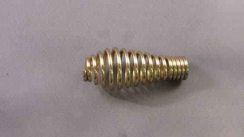 St. Croix Auburn & Prescott Coil Door Handle - Brass (80P20036-R)