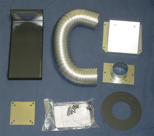 Quadra-Fire & Heatilator Eco-Choice Outside Air Kit - Rear Mount (811-0872)