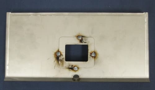 Quadra-Fire 1000 Small Bottom Heat Exchanger Cover (812-0661)