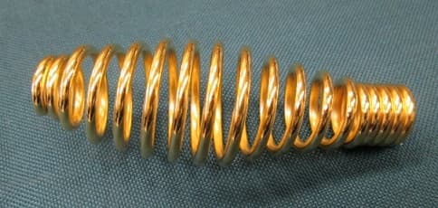 HHT 1/2" Gold Spring Door Handle (832-0620)