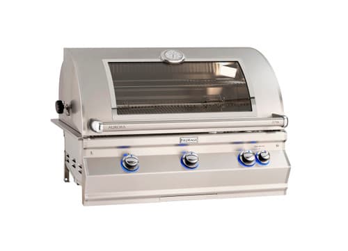 Fire Magic Aurora A660i 30" Built-In Grill with Magic Window & Rotisserie (A660I8EAPW)
