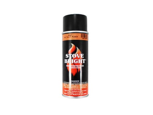 SBI Metallic Black Stove Paint - 12oz (AC05959)