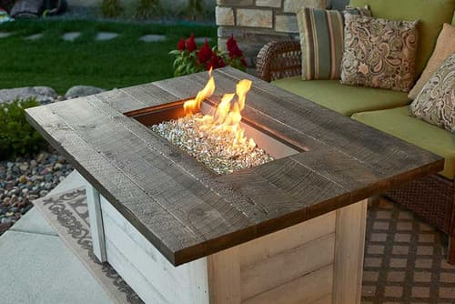 Alcott Rectangular Gas Fire Pit Table (ALC-1224)