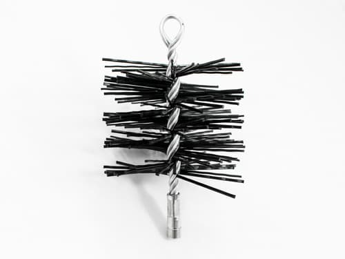 6" Wood Stove Brush 3/8" Male Thread (BR0077)