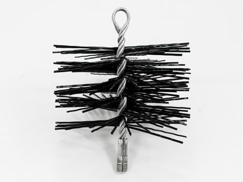 8" Wood Stove Brush 3/8" Male Thread (BR0079)