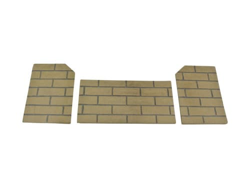 Heat N Glo Slim line Series Refractory Assembly (BRICK-550TRSD2)