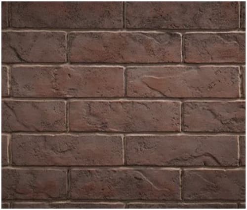 Heat N Glo 6K Series 4 Piece Traditional Brick Refractory - Calm Umber (BRICK-6KX-CU)