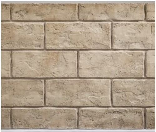 Heat N Glo 8K & 8K-LP 3 Piece Traditional Brick Refractory - Serene Jute (BRICK-8K-SJ)
