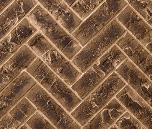 Majestic Meridian & Meridian Platinum Series Herringbone Brick Set - Tavern Brown (BRICK42MERTBH)