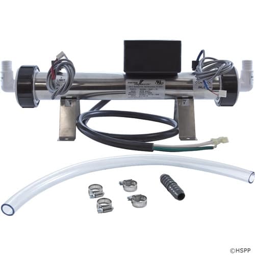 Pool & Spa Heaters Therm Products Low-Flow Heater Assembly (C2550-3661-TI)