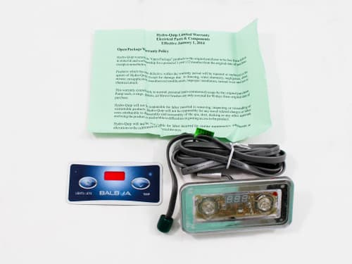 Cal Spa System 1100 Topside Control Panel (CALELE09200420)